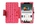 Verizon TAB E case, Samsung Galaxy TAB E & TAB E NOOK 9.6 inch SM-T567V Verizon 4G LTE case by i-UniK Slim Folio Case [Bonus Stylus] (Cute Pink)
