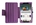 Verizon TAB E case, Samsung Galaxy TAB E & TAB E NOOK 9.6 inch SM-T567V Verizon 4G LTE case by i-UniK Slim Folio Case [Bonus Stylus] (Purple)